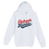 Redheads For Kamala 2024 Harris Walz Vintage Premium Pullover Hoodie