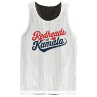 Redheads For Kamala 2024 Harris Walz Vintage Mesh Reversible Basketball Jersey Tank