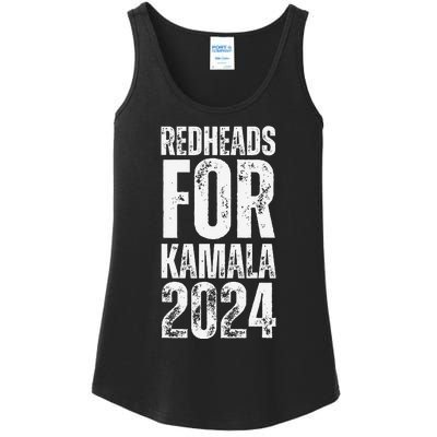 Redheads For Kamala 2024 Harris Walz Redheads For Kamala Ladies Essential Tank