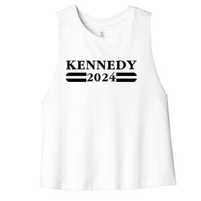 Robert F. Kennedy Jr. 2024 | Kennedy 2024 Women's Racerback Cropped Tank