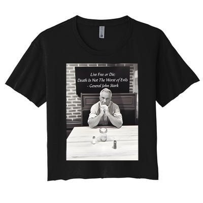 Robert F. Kennedy Jr Live Free Or Die Death Is Not The Worst Of Evils Women's Crop Top Tee