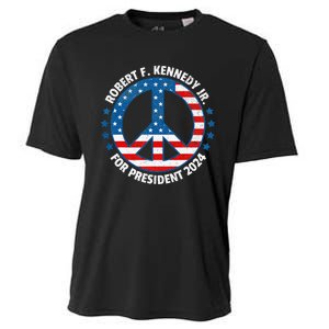 Robert F Kennedy Jr Vote Peace 2024 President Election Cooling Performance Crew T-Shirt