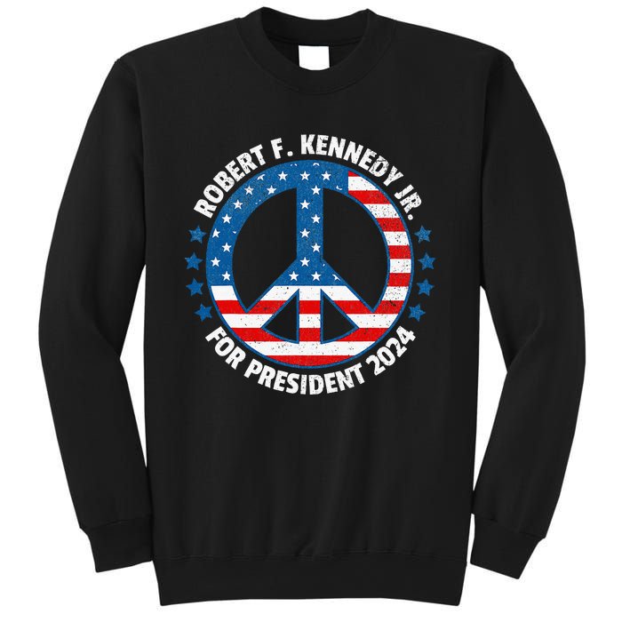 Robert F Kennedy Jr Vote Peace 2024 President Election Sweatshirt