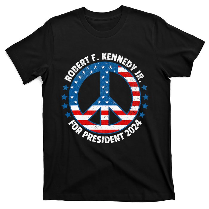 Robert F Kennedy Jr Vote Peace 2024 President Election T-Shirt