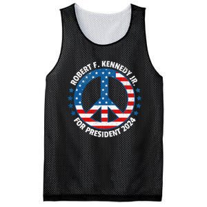 Robert F Kennedy Jr Vote Peace 2024 President Election Mesh Reversible Basketball Jersey Tank