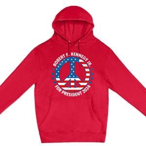 Robert F Kennedy Jr Vote Peace 2024 President Election Premium Pullover Hoodie