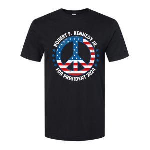 Robert F Kennedy Jr Vote Peace 2024 President Election Softstyle CVC T-Shirt