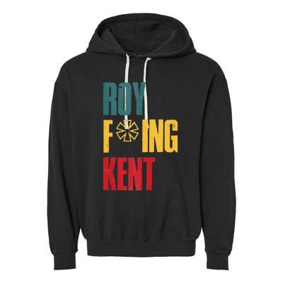 Roy Freaking Kent Vintage Men Women Garment-Dyed Fleece Hoodie