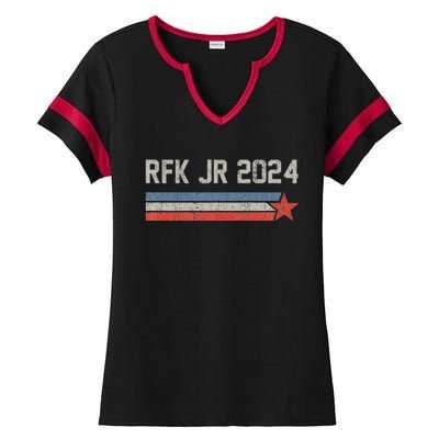 Robert F. Kennedy Jr 2024 Kennedy For President Ladies Halftime Notch Neck Tee