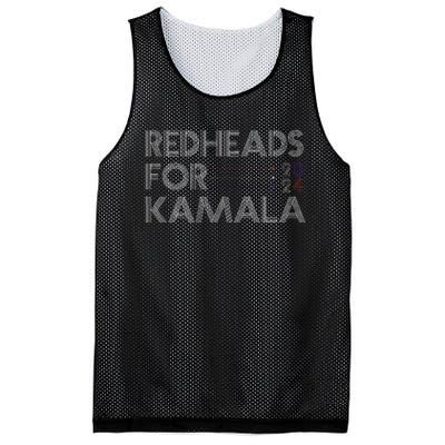 Redheads For Kamala 2024 Harris Walz Redheads For Kamala Mesh Reversible Basketball Jersey Tank