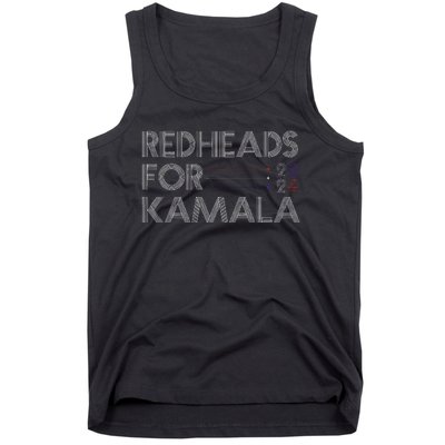 Redheads For Kamala 2024 Harris Walz Redheads For Kamala Tank Top