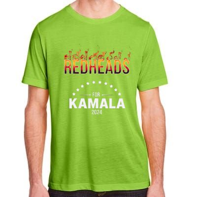 Redheads For Kamala 2024 Harris Walz Redheads For Kamala Adult ChromaSoft Performance T-Shirt