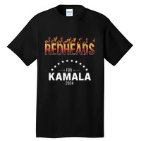 Redheads For Kamala 2024 Harris Walz Redheads For Kamala Tall T-Shirt