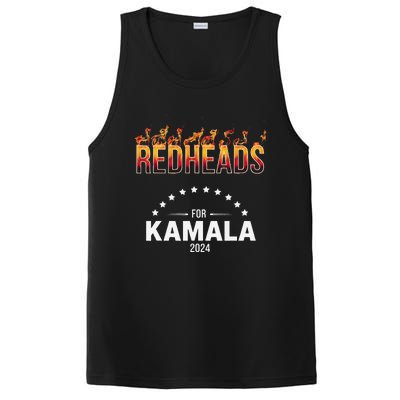 Redheads For Kamala 2024 Harris Walz Redheads For Kamala PosiCharge Competitor Tank