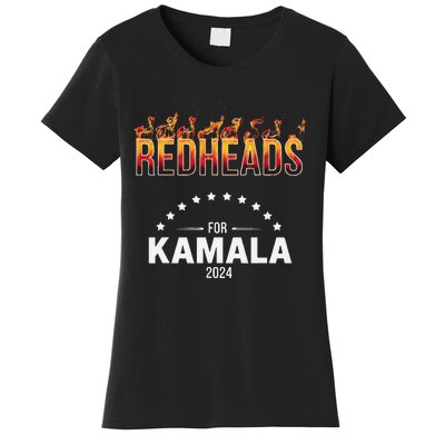 Redheads For Kamala 2024 Harris Walz Redheads For Kamala Women's T-Shirt