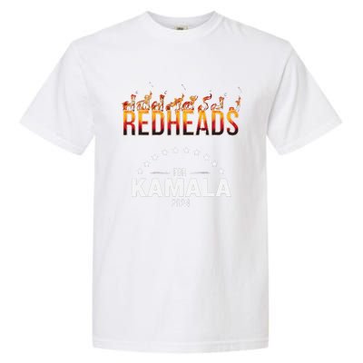 Redheads For Kamala 2024 Harris Walz Redheads For Kamala Garment-Dyed Heavyweight T-Shirt