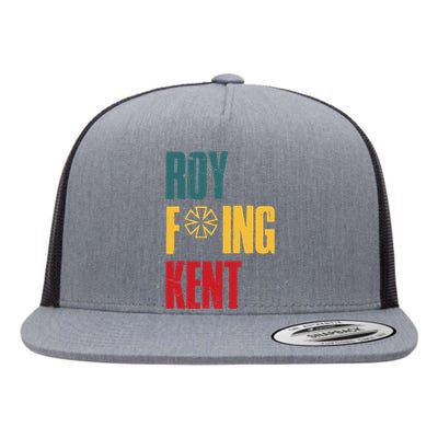 Roy Freaking Kent Vintage Men Women Flat Bill Trucker Hat