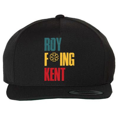 Roy Freaking Kent Vintage Men Women Wool Snapback Cap