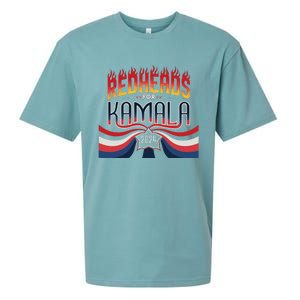 Redheads For Kamala 2024 Harris Walz Redheads For Kamala Sueded Cloud Jersey T-Shirt