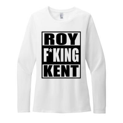 Roy Freaking Kent Womens CVC Long Sleeve Shirt