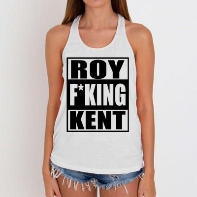 Roy Freaking Kent Women's Knotted Racerback Tank