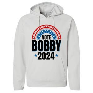 Robert F Kennedy Jr Vote Bobby 2024 President Election Rfk Performance Fleece Hoodie