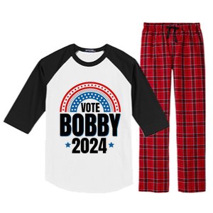 Robert F Kennedy Jr Vote Bobby 2024 President Election Rfk Raglan Sleeve Pajama Set