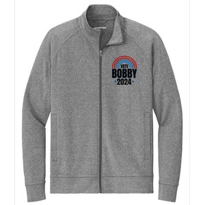 Robert F Kennedy Jr Vote Bobby 2024 President Election Rfk Stretch Full-Zip Cadet Jacket