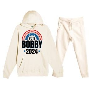 Robert F Kennedy Jr Vote Bobby 2024 President Election Rfk Premium Hooded Sweatsuit Set