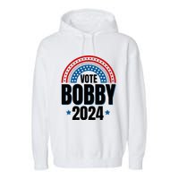 Robert F Kennedy Jr Vote Bobby 2024 President Election Rfk Garment-Dyed Fleece Hoodie