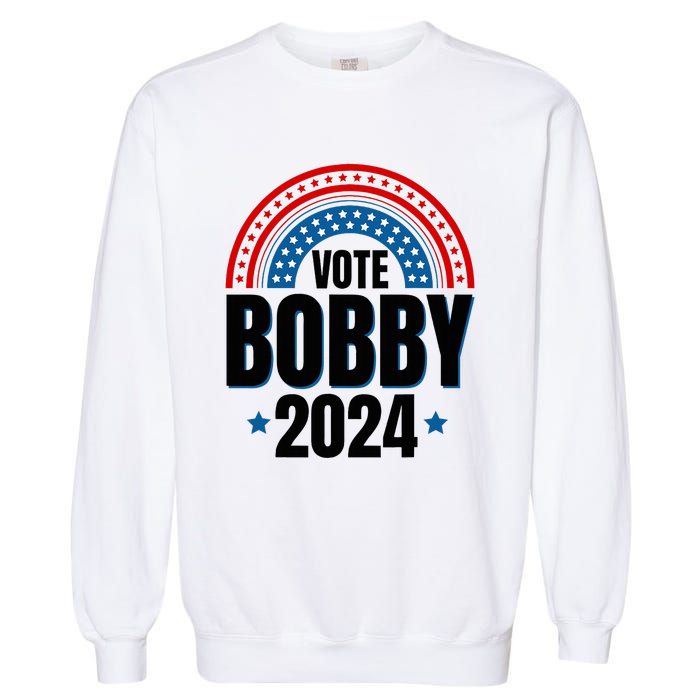 Robert F Kennedy Jr Vote Bobby 2024 President Election Rfk Garment-Dyed Sweatshirt