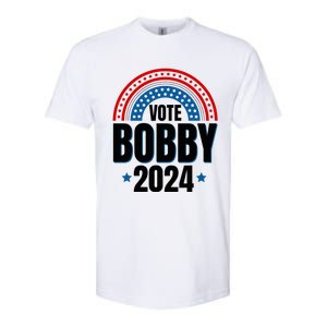 Robert F Kennedy Jr Vote Bobby 2024 President Election Rfk Softstyle CVC T-Shirt