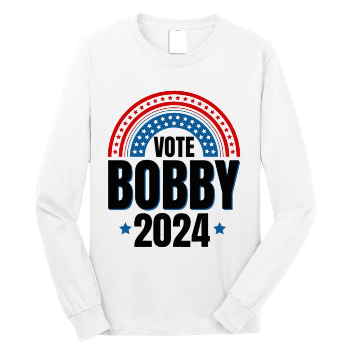 Robert F Kennedy Jr Vote Bobby 2024 President Election Rfk Long Sleeve Shirt