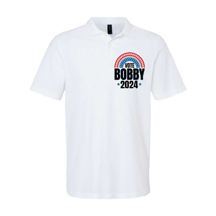 Robert F Kennedy Jr Vote Bobby 2024 President Election Rfk Softstyle Adult Sport Polo