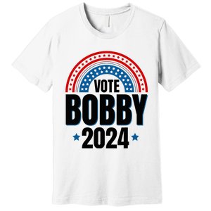 Robert F Kennedy Jr Vote Bobby 2024 President Election Rfk Premium T-Shirt