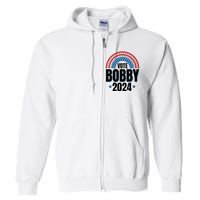 Robert F Kennedy Jr Vote Bobby 2024 President Election Rfk Full Zip Hoodie