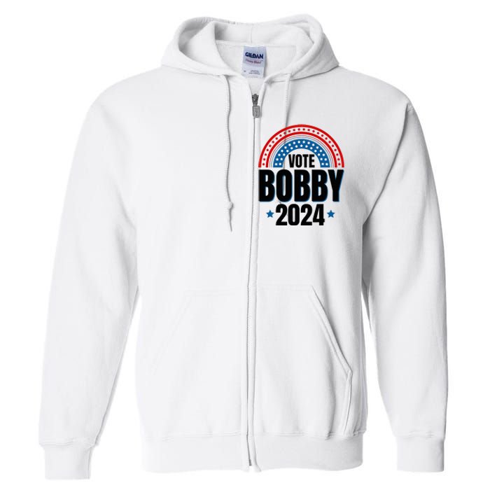 Robert F Kennedy Jr Vote Bobby 2024 President Election Rfk Full Zip Hoodie