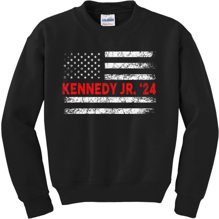 Robert F Kennedy 2024 America President Democratic Candidate Kids Sweatshirt