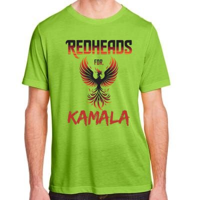 Redheads For Kamala 2024 Harris Walz Redheads For Kamala Adult ChromaSoft Performance T-Shirt