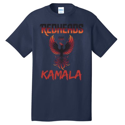 Redheads For Kamala 2024 Harris Walz Redheads For Kamala Tall T-Shirt