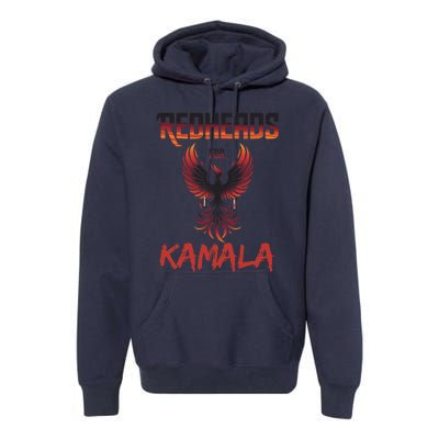 Redheads For Kamala 2024 Harris Walz Redheads For Kamala Premium Hoodie