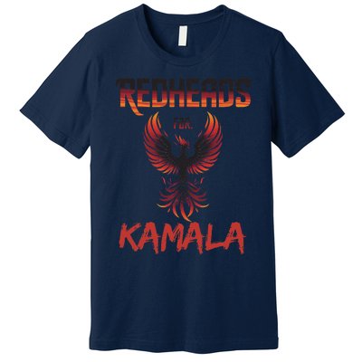 Redheads For Kamala 2024 Harris Walz Redheads For Kamala Premium T-Shirt