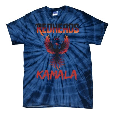 Redheads For Kamala 2024 Harris Walz Redheads For Kamala Tie-Dye T-Shirt