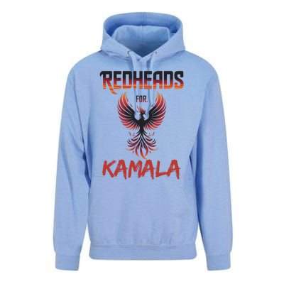 Redheads For Kamala 2024 Harris Walz Redheads For Kamala Unisex Surf Hoodie