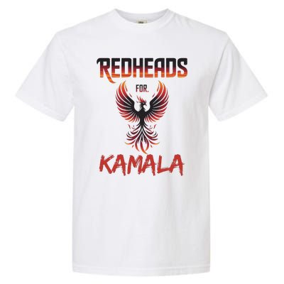 Redheads For Kamala 2024 Harris Walz Redheads For Kamala Garment-Dyed Heavyweight T-Shirt