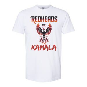 Redheads For Kamala 2024 Harris Walz Redheads For Kamala Softstyle CVC T-Shirt