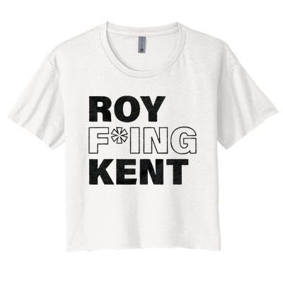 Roy Freaking Kent Men Women Women's Crop Top Tee