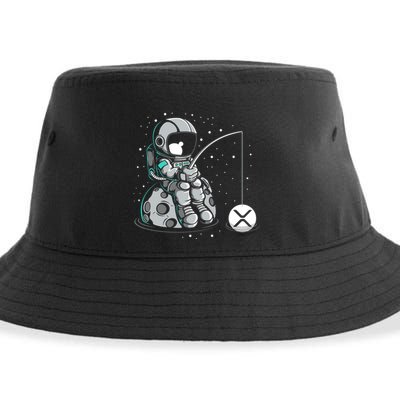 Ripple Fishing Krypto Bullrun Xrp Token Rich Millionaire Gift Sustainable Bucket Hat