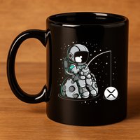 Ripple Fishing Krypto Bullrun Xrp Token Rich Millionaire Gift 11oz C Handle Ceramic Mug