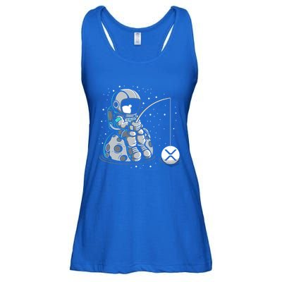 Ripple Fishing Krypto Bullrun Xrp Token Rich Millionaire Gift Ladies Essential Flowy Tank
